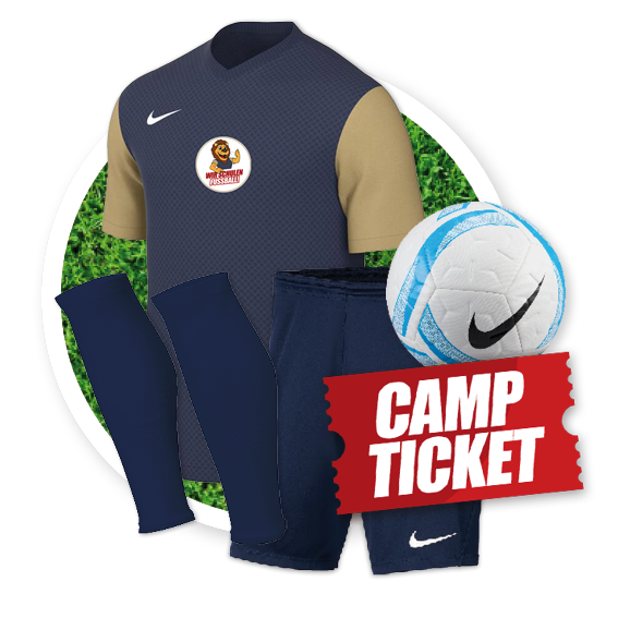 Paket 1: Trikot, Hose, Stutzen, Light Ball + Camp